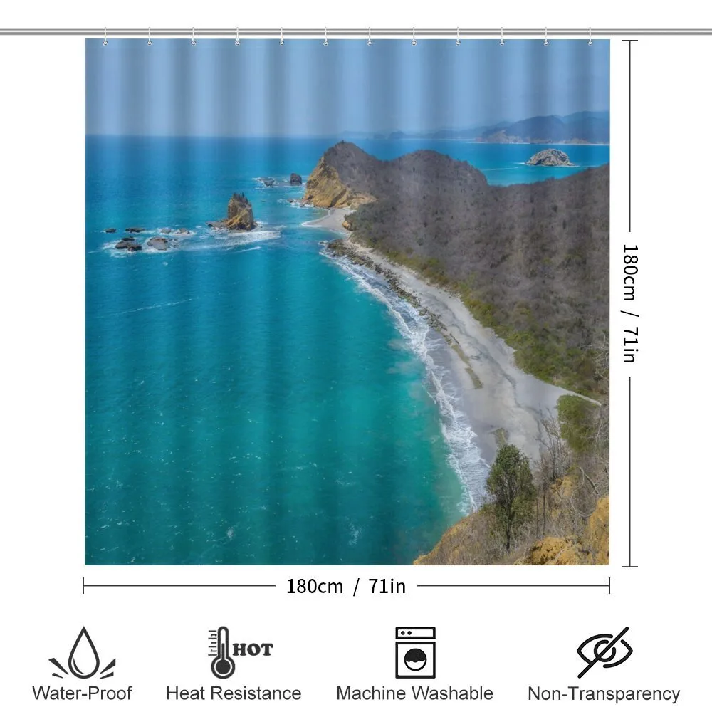 Los Frailes Beach Panoramic — Detail 2