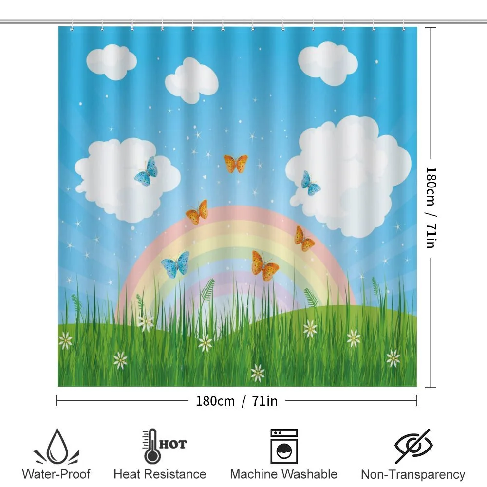 Meadow Butterfly Rainbow — Detail 2