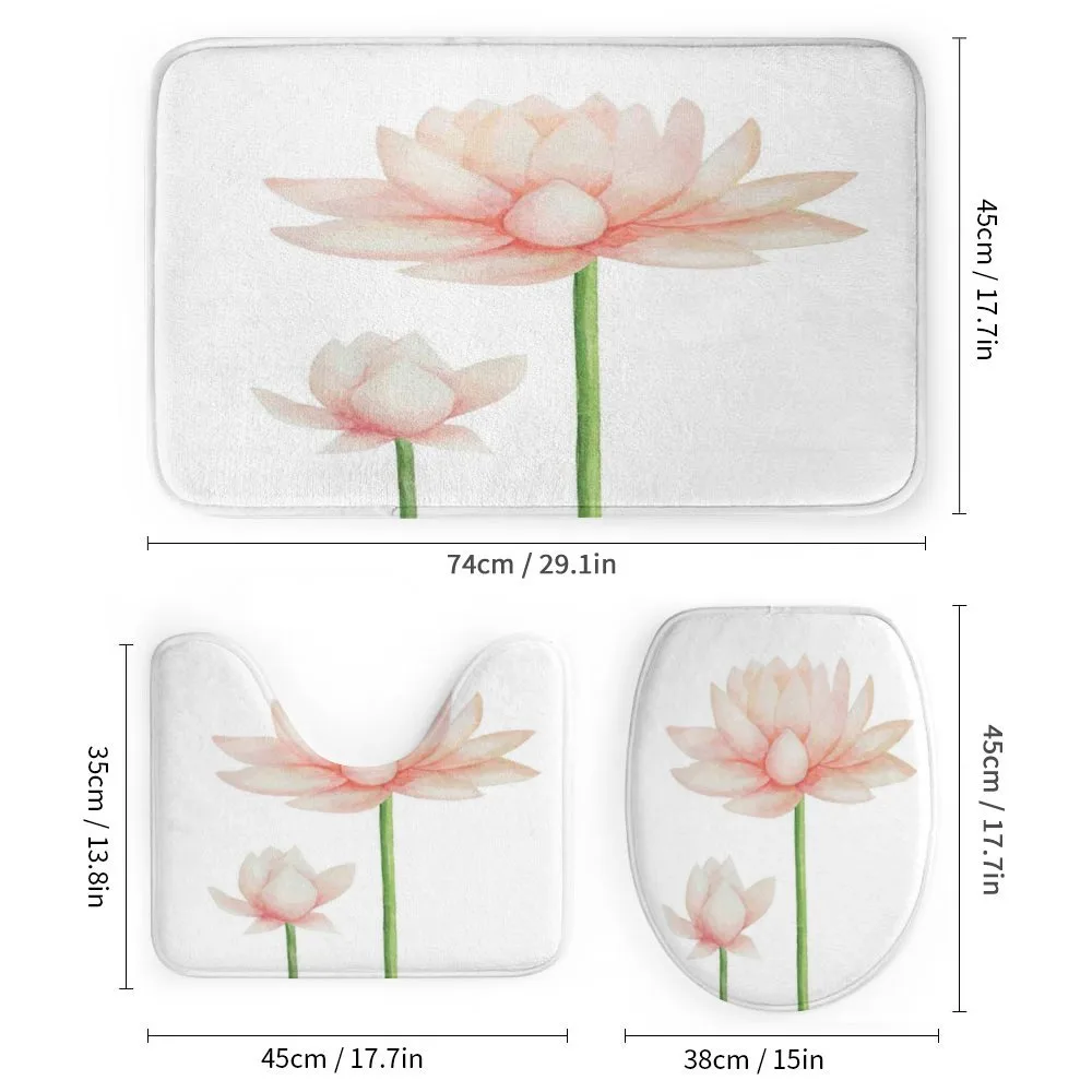 Pastel Blooming Lotus — Detail 1