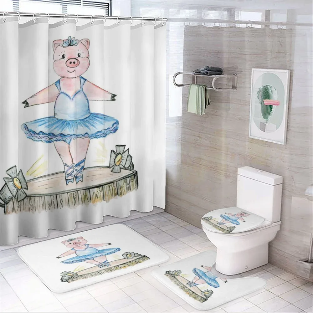 Pig with Outfit on Stage — Your design