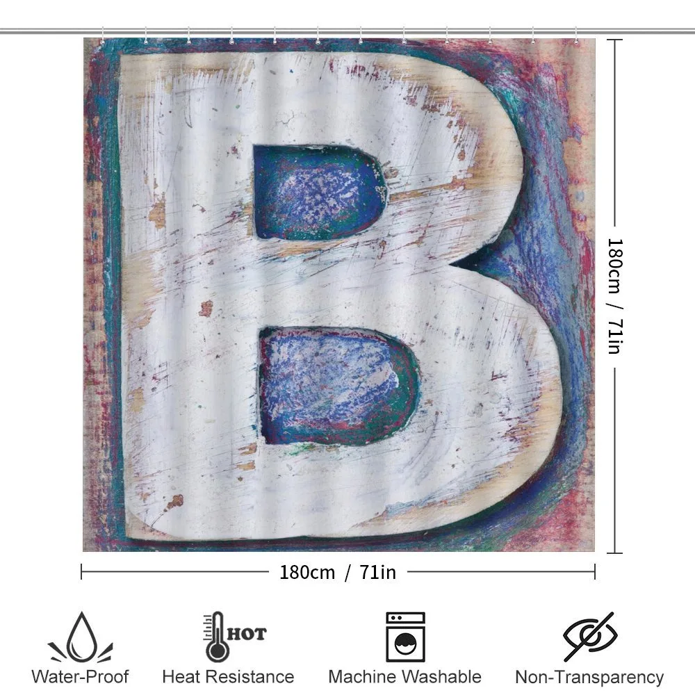 Printing Old B — Detail 2