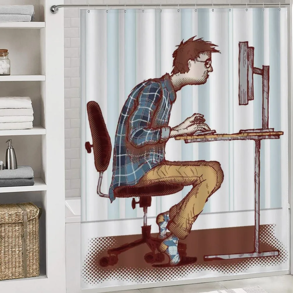 Programmer Workaholic Guy — Detail 4