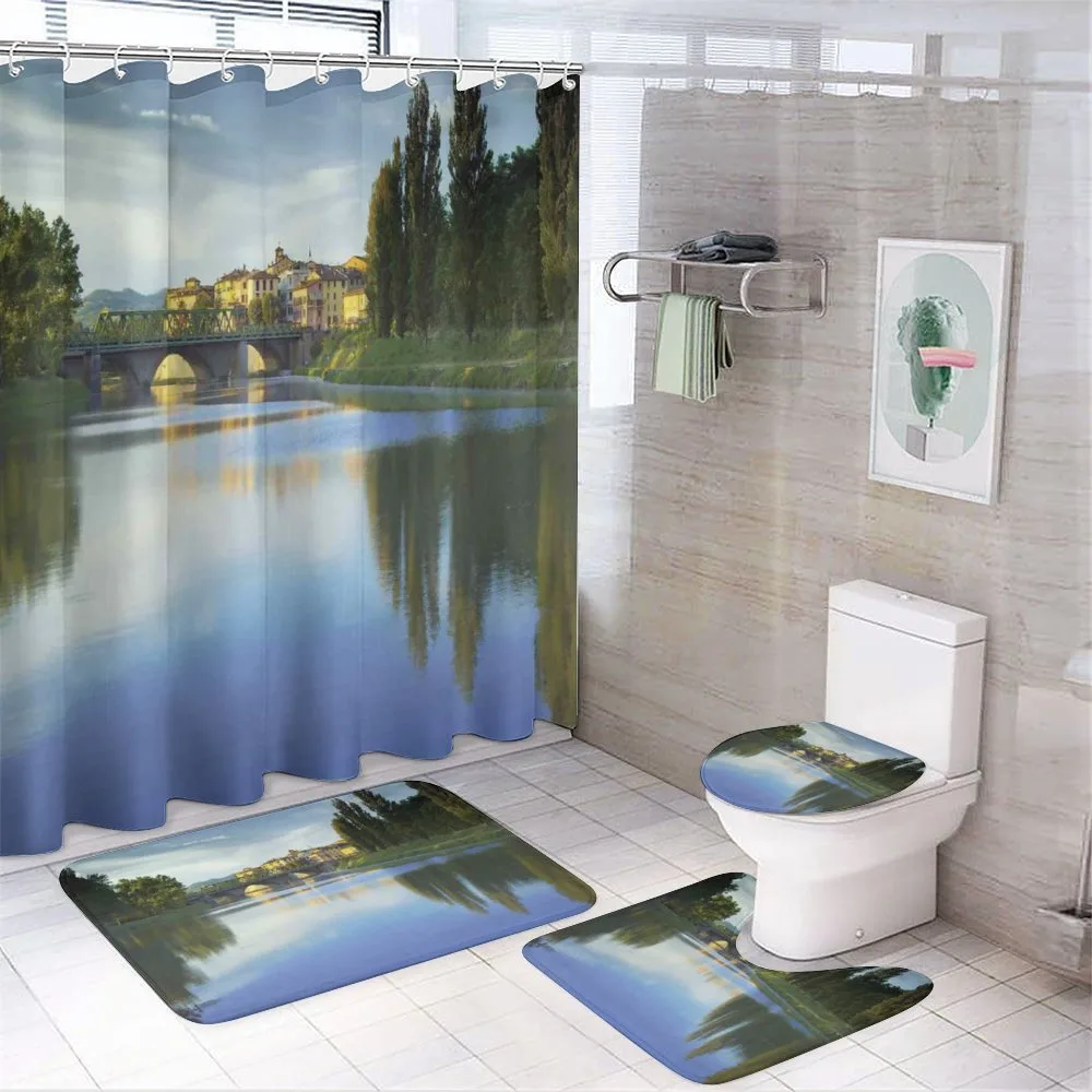 River Bridge Town Trees — Your design