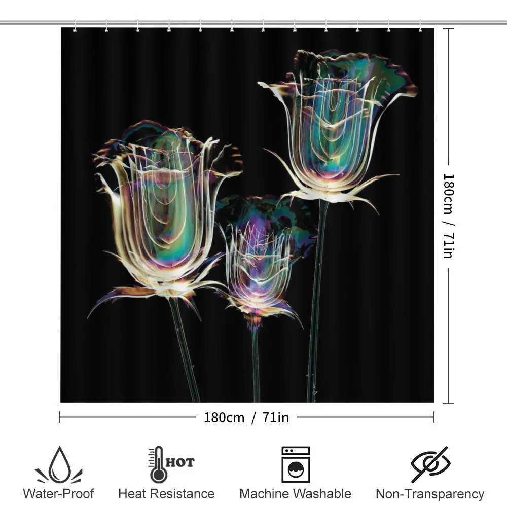 Soap Bubble Look Roses Art — Detail 2