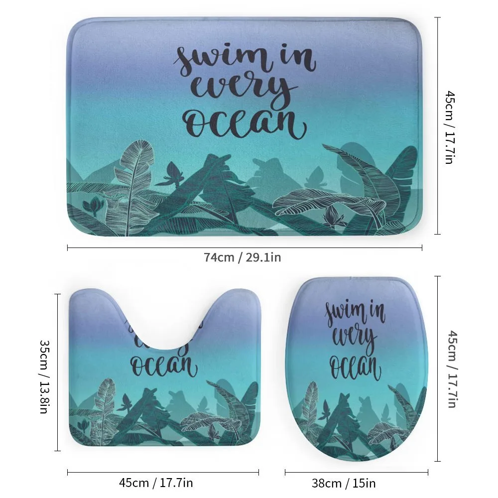 Swim in Every Ocean on Ombre — Detail 1