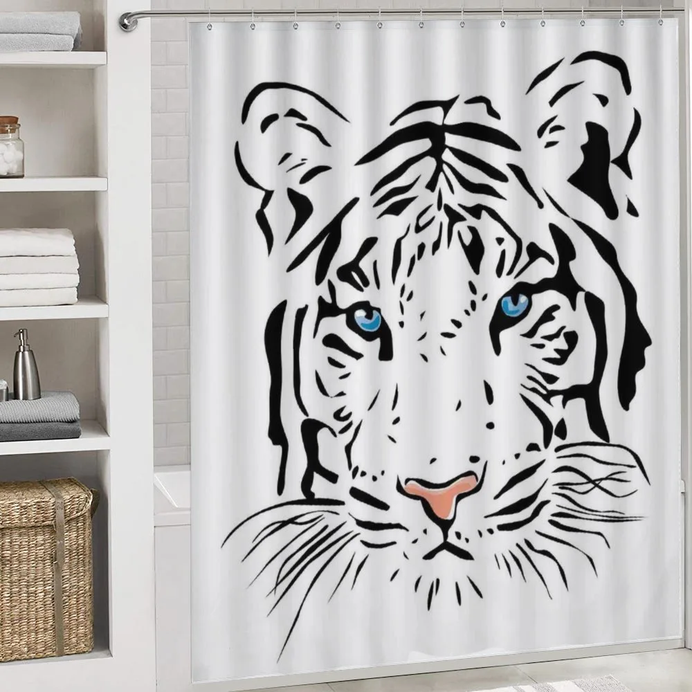 Tiger Ocean Blue Eyes — Detail 4