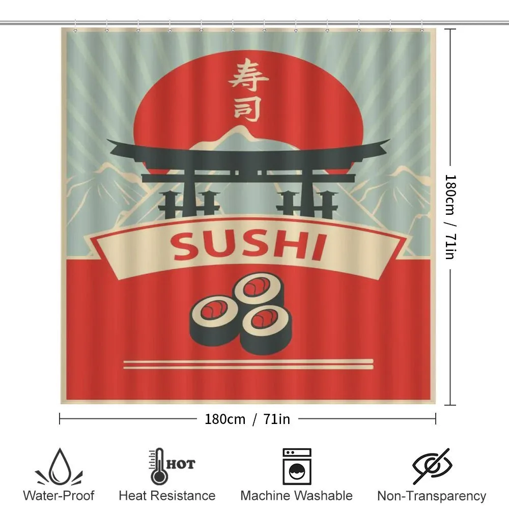 Torii Gate Sushi Mountains — Detail 2