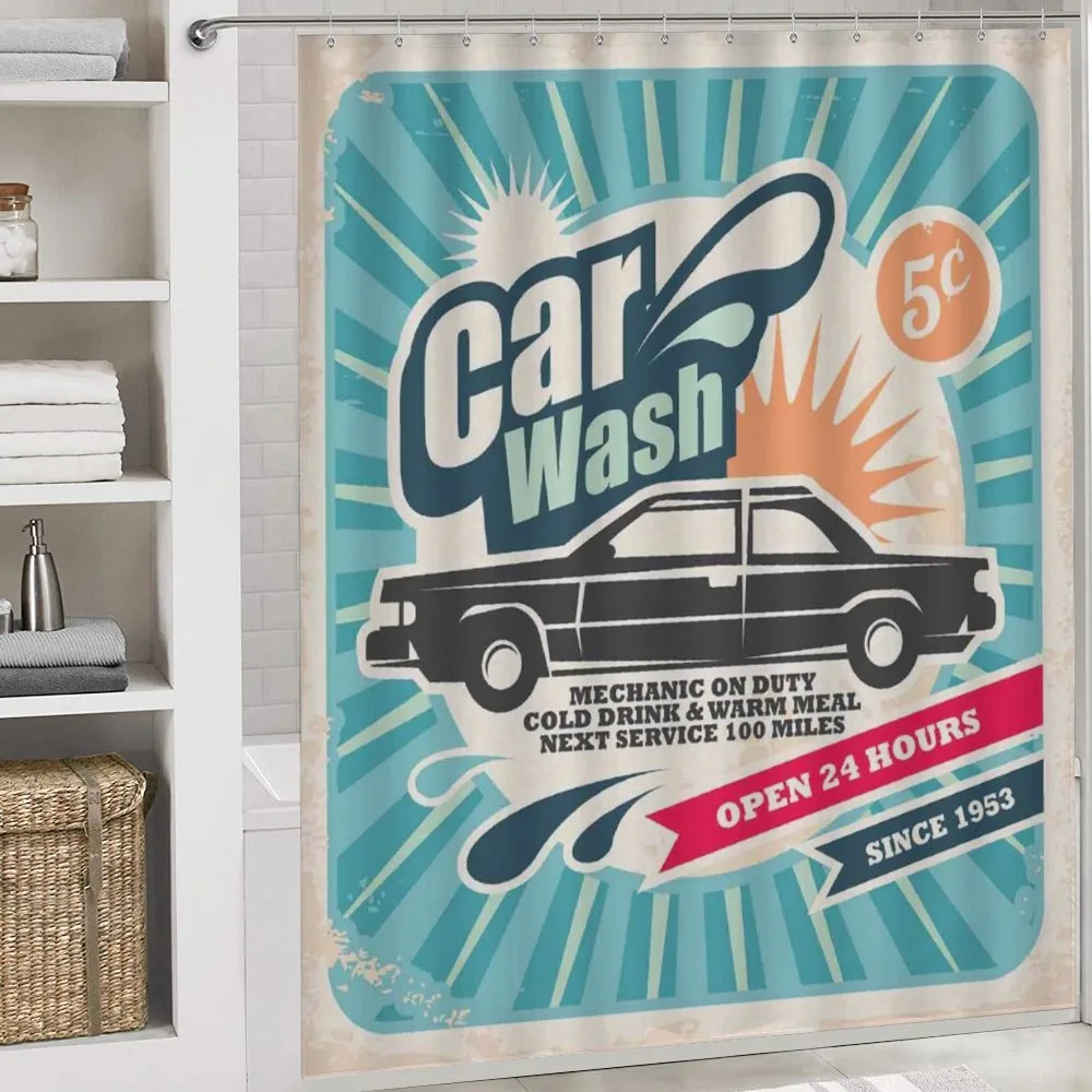 Vintage Auto Repair Art — Detail 4