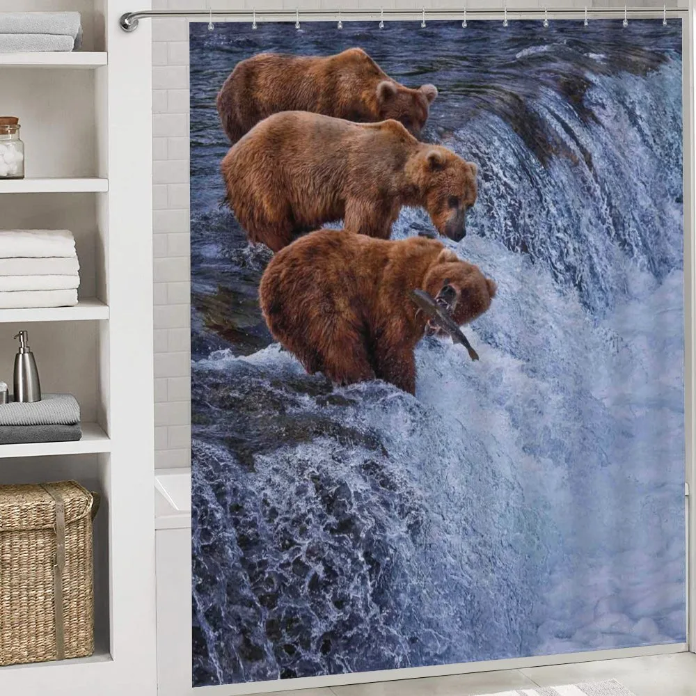 Wild Bear Fish Nature — Detail 4