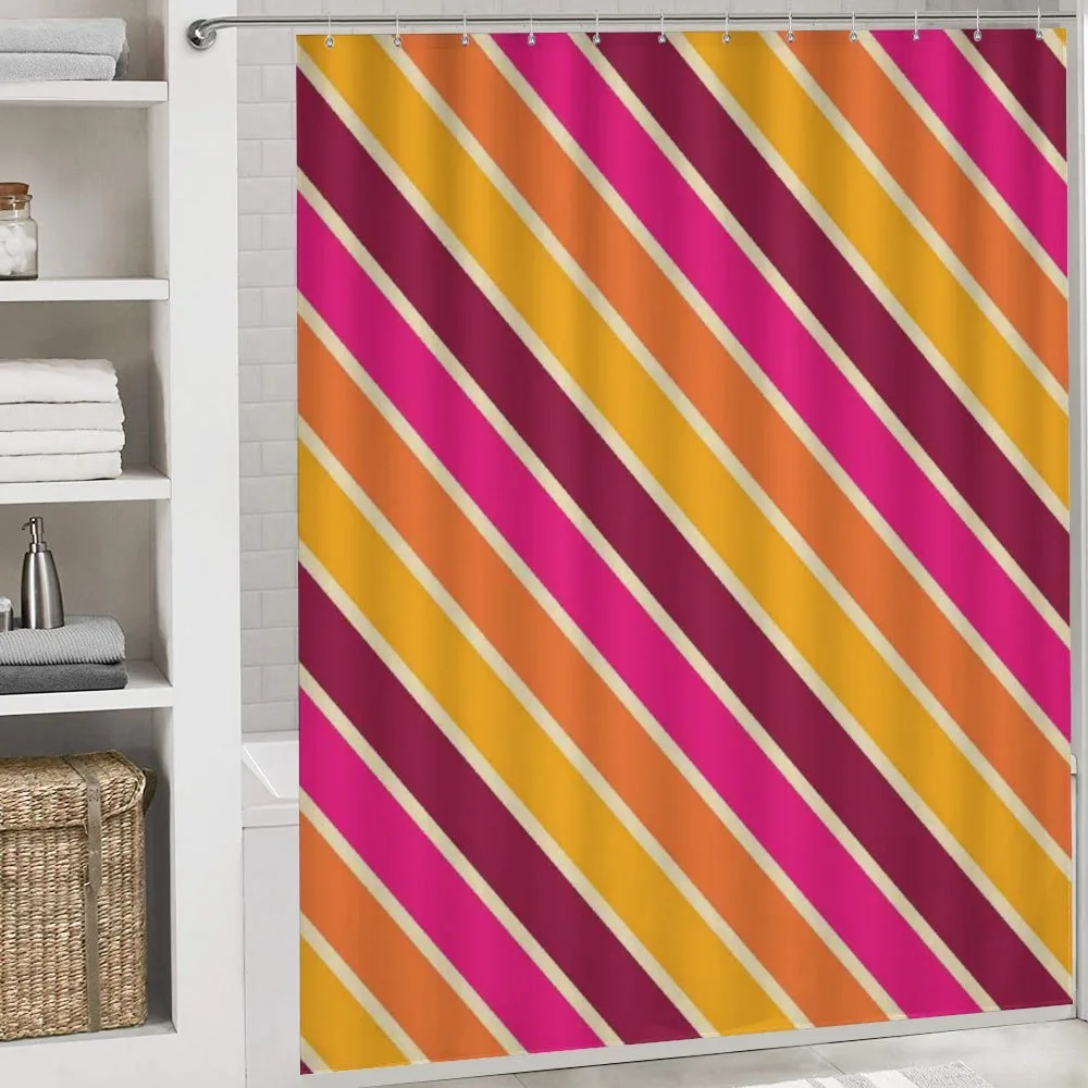 Angled Retro Style Lines — Detail 4