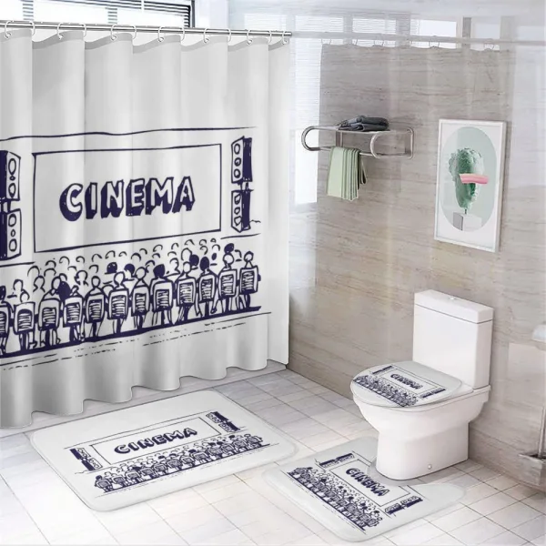Audience Cinema on a shower curtain