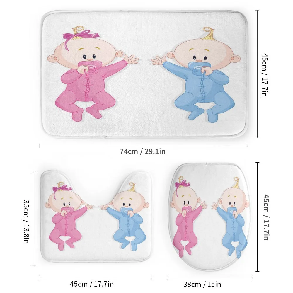 Babies with Pacifiers — Detail 1