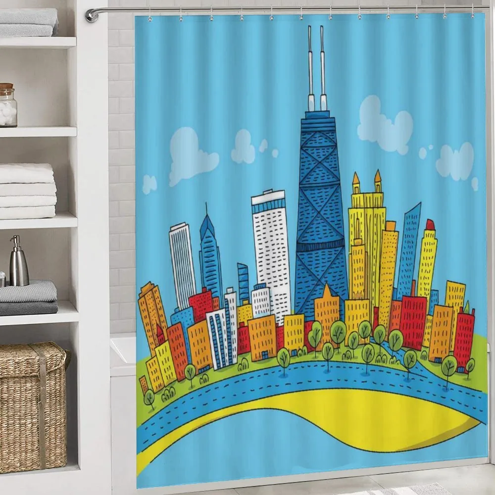 Cartoon City View — Detail 4