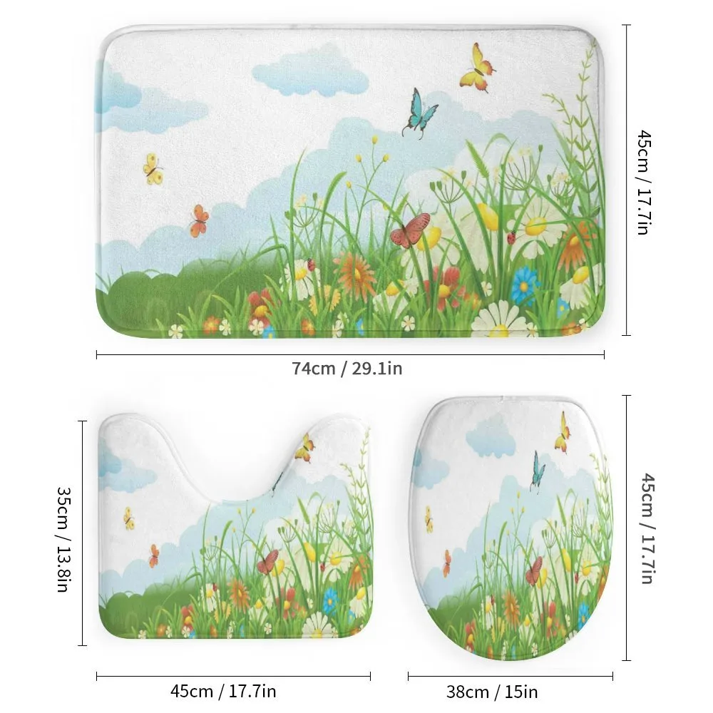 Clouds with Spring Meadow — Detail 1