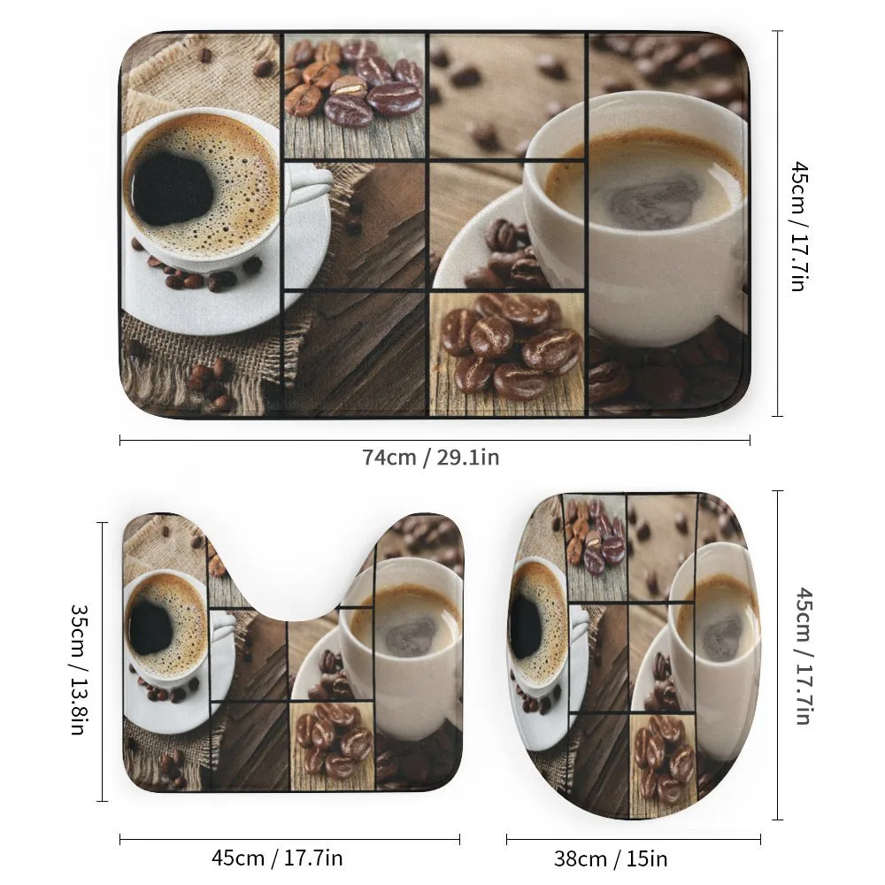 Coffee Mugs Wood Table — Detail 1