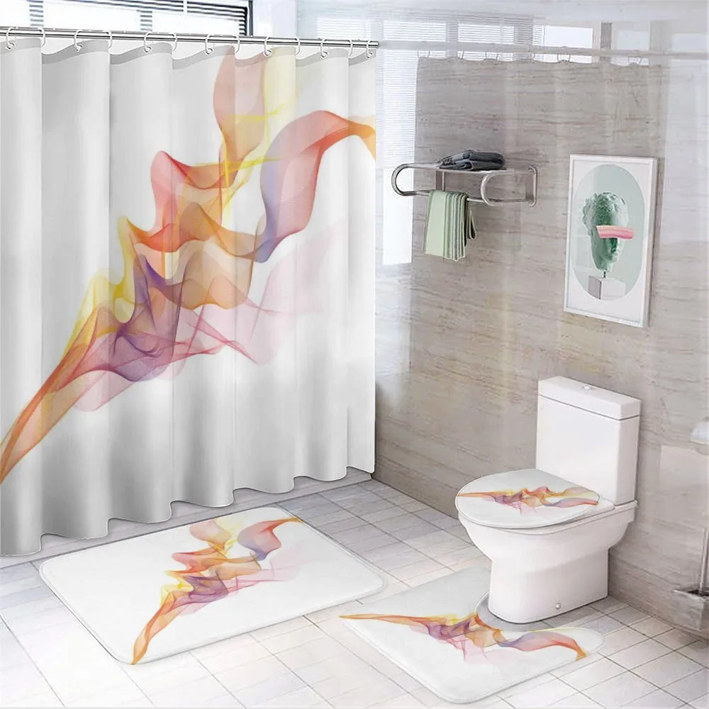 Colorful Abstract Lines Waves — Your design