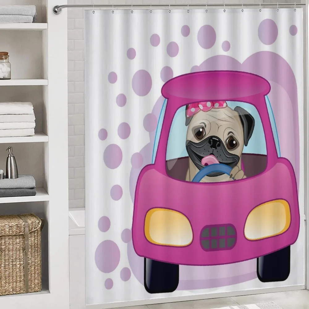 Dog Driving on Car — Detail 4