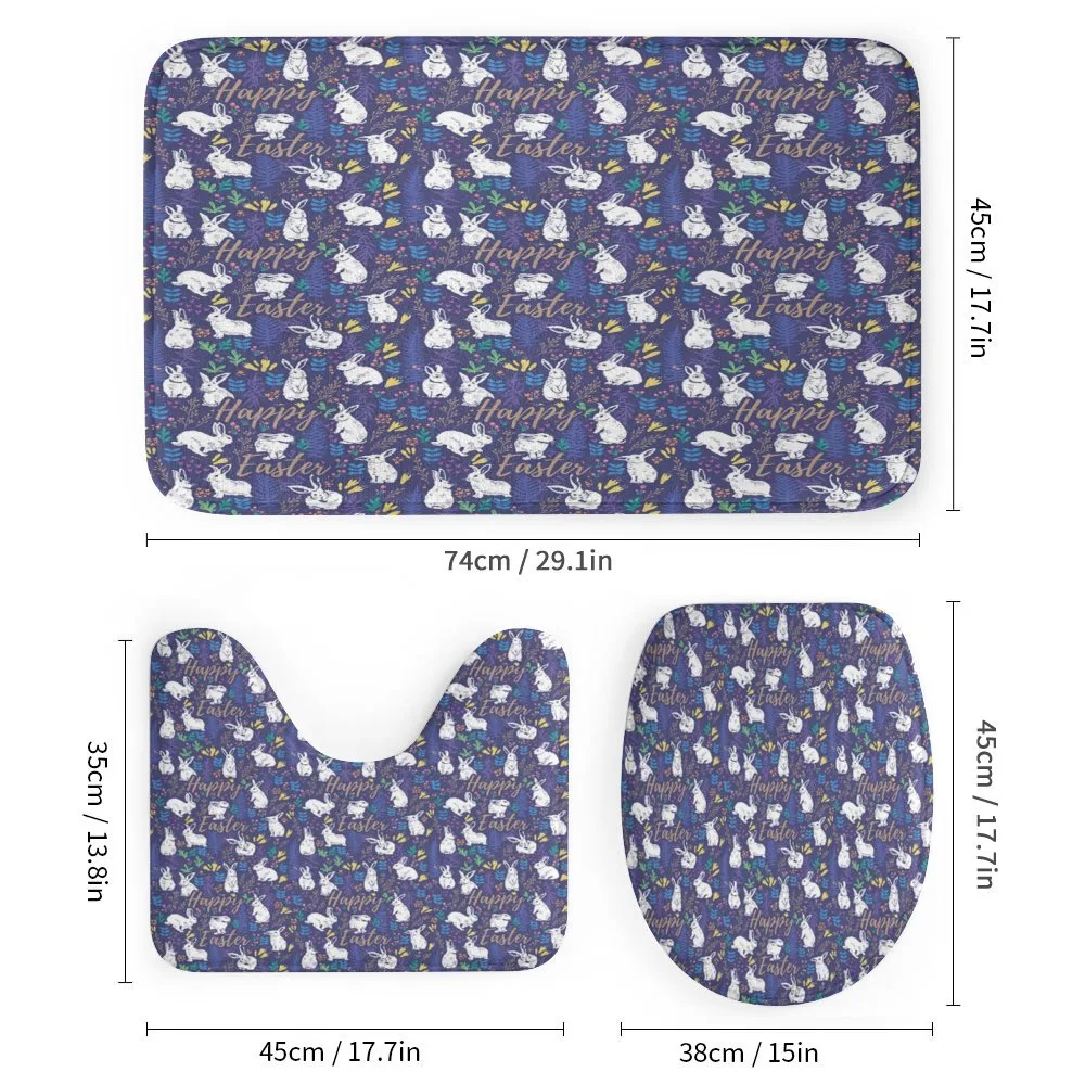 Floral Bunnies Poses — Detail 1