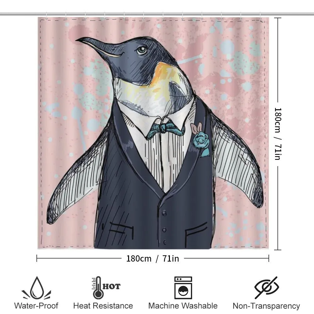 Funny Gentleman Penguin — Detail 2