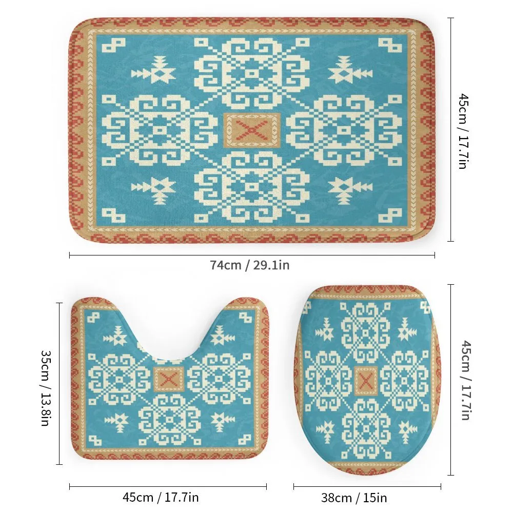 Nordic Style Square Ornament — Detail 1