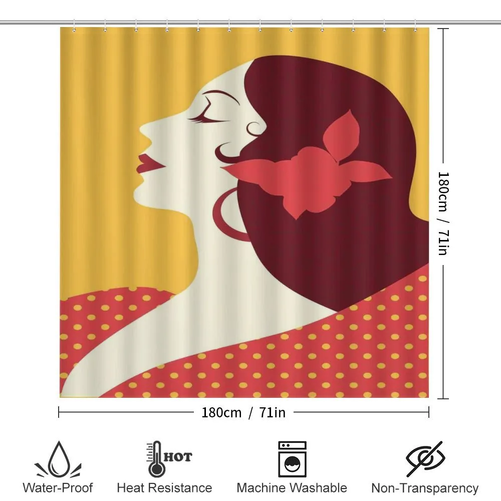 Retro Flamenco Woman — Detail 2