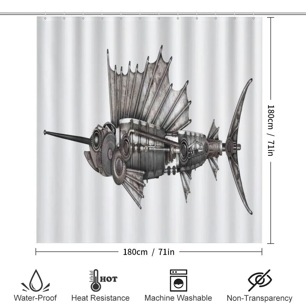 Robot Sailfish Animal — Detail 2