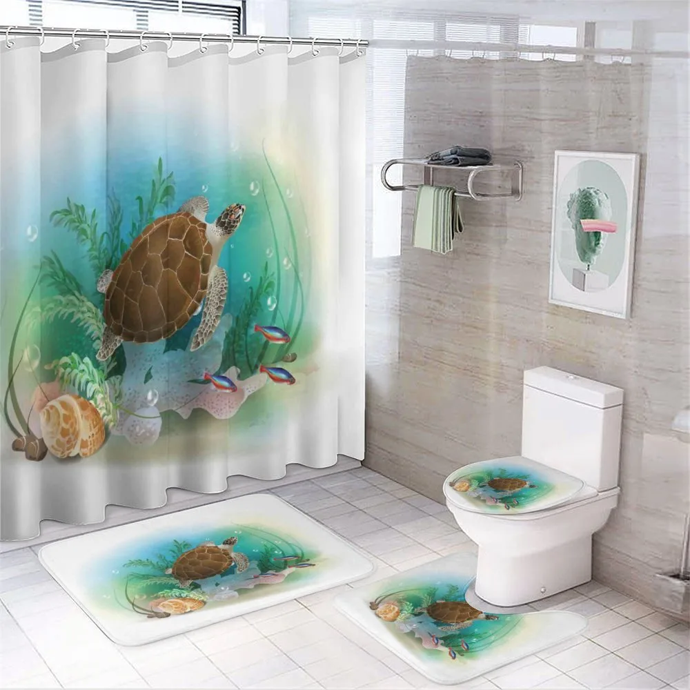 Sea Turtles Underwater — Your design