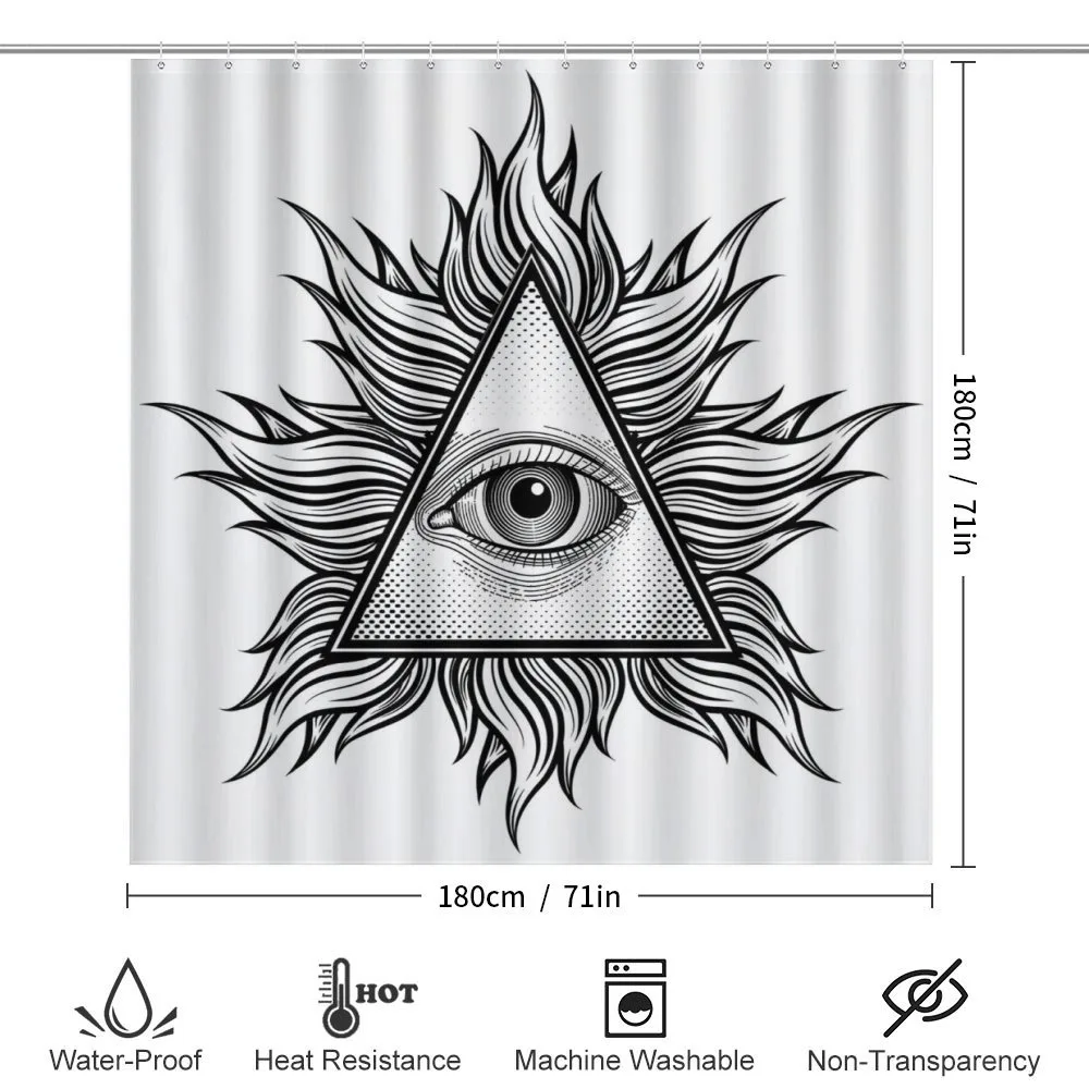 Triangles Tattoo Style Pattern — Detail 2