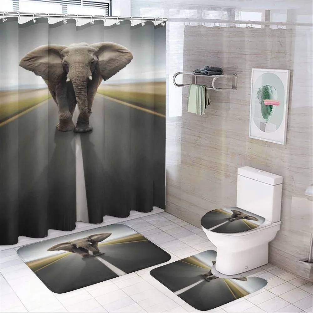 Wild Animal on Highway — Your design
