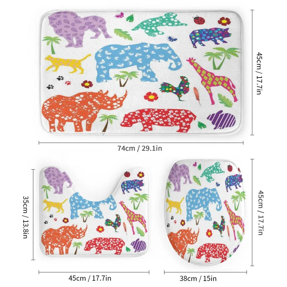 Wild Animals Floral — Detail 1