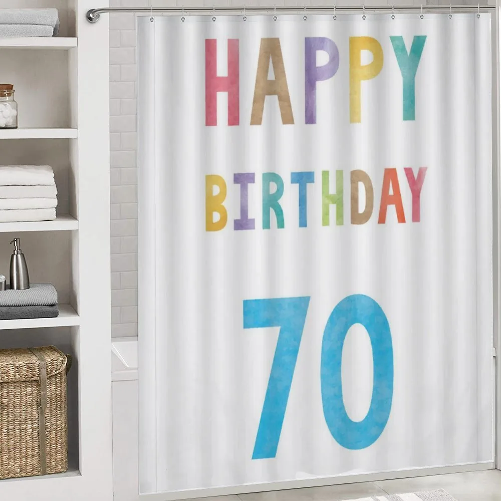Abstract 70 Birthday — Detail 4