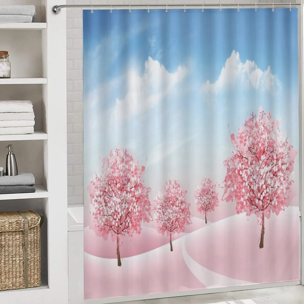 Blooming Sakura Trees Scene — Detail 4