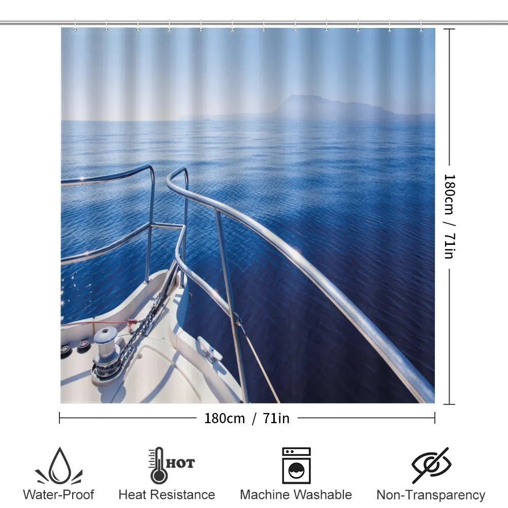 Boat Yacht Ocean Scenery — Detail 2