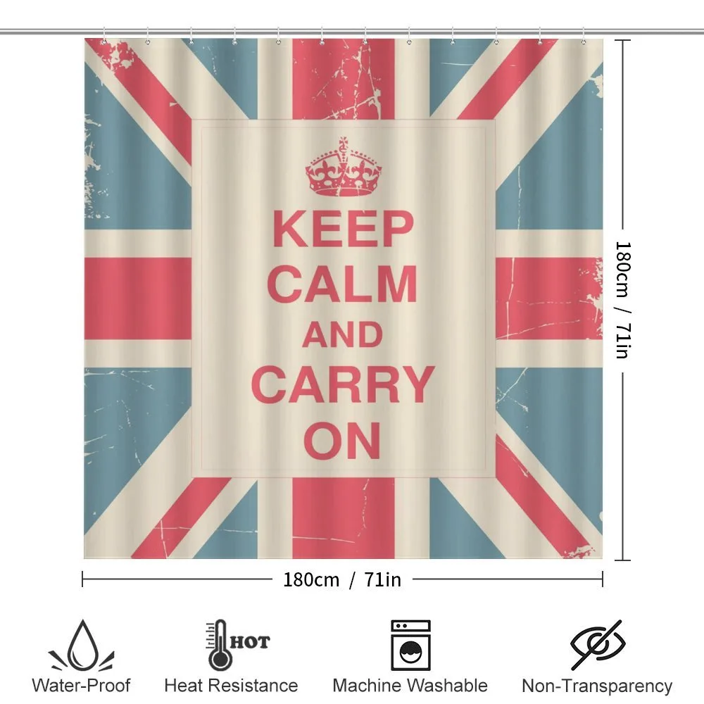 Carry on British Flag — Detail 2