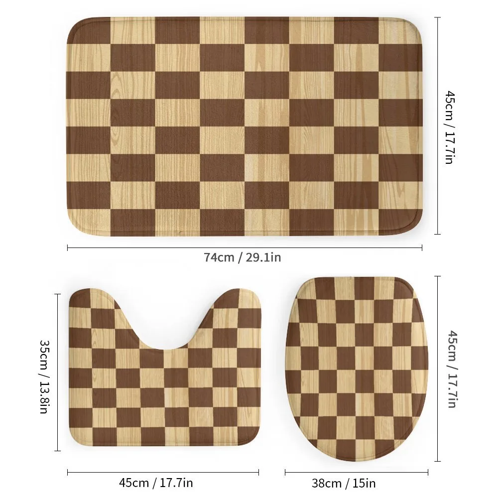 Checkerboard Wooden — Detail 1