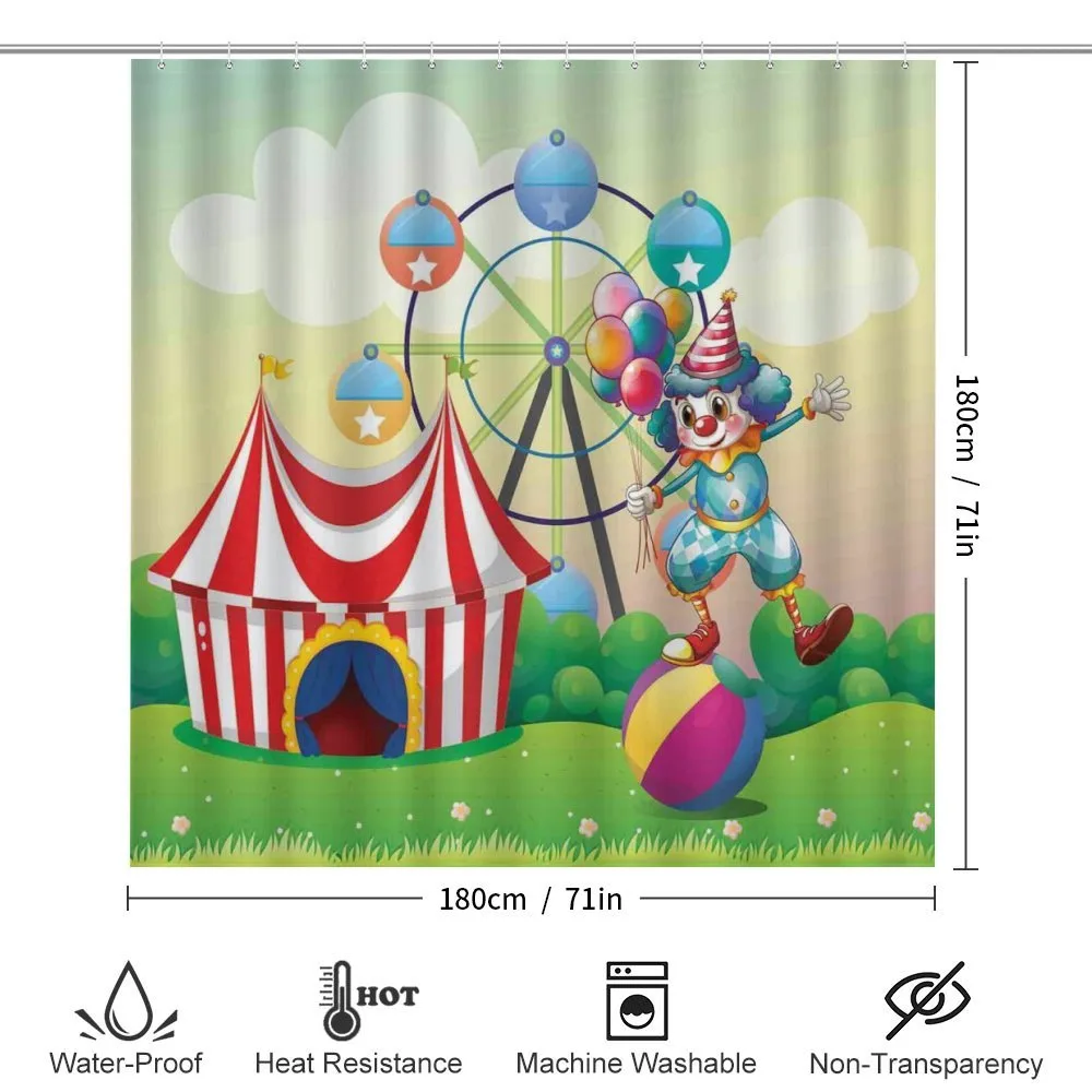 Clown Inflatable Ball — Detail 2