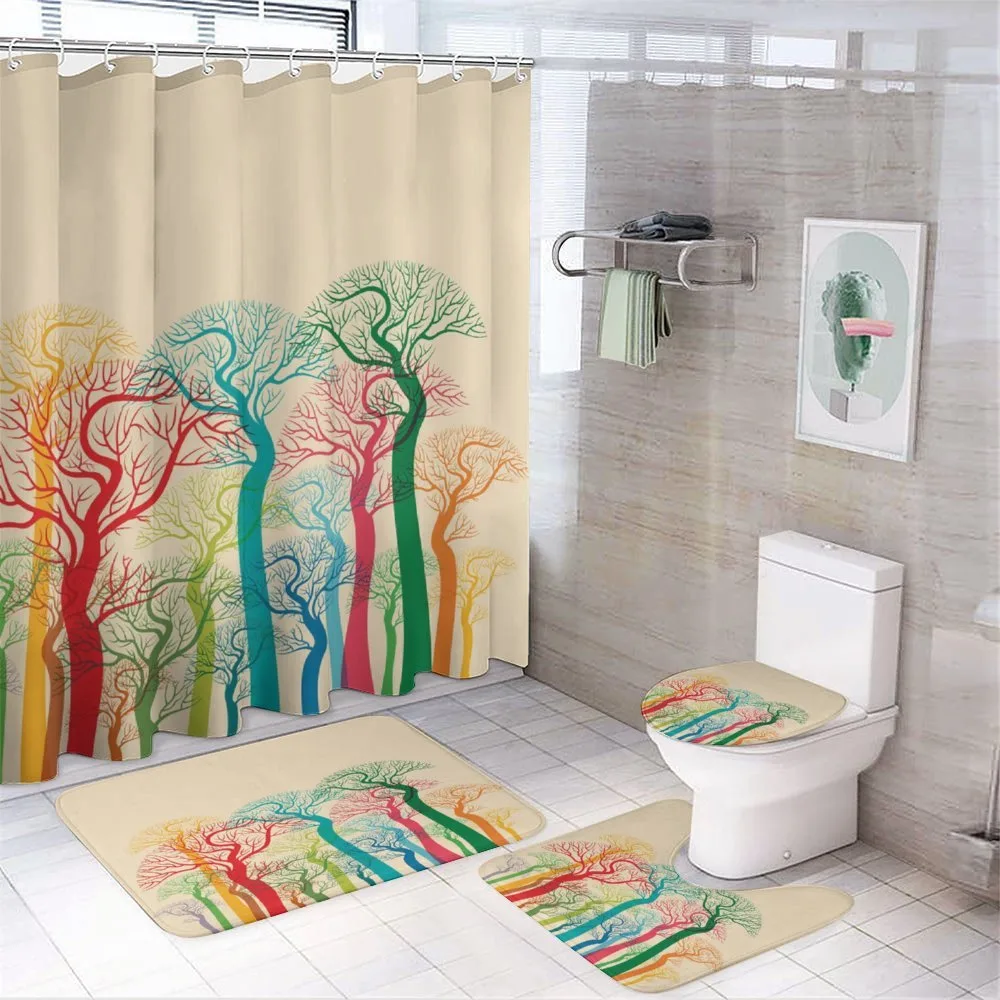 Colorful Abstract Trees — Your design