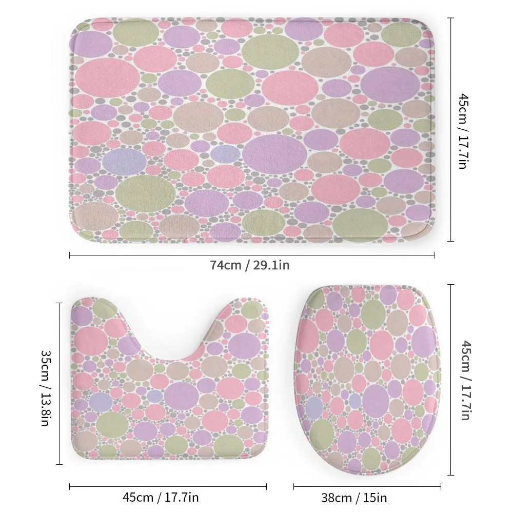 Geometric Polka Dots — Detail 1