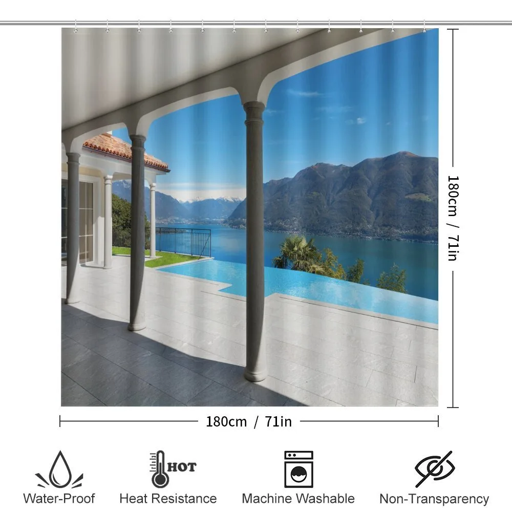 Lake Maggiore Alps View — Detail 2