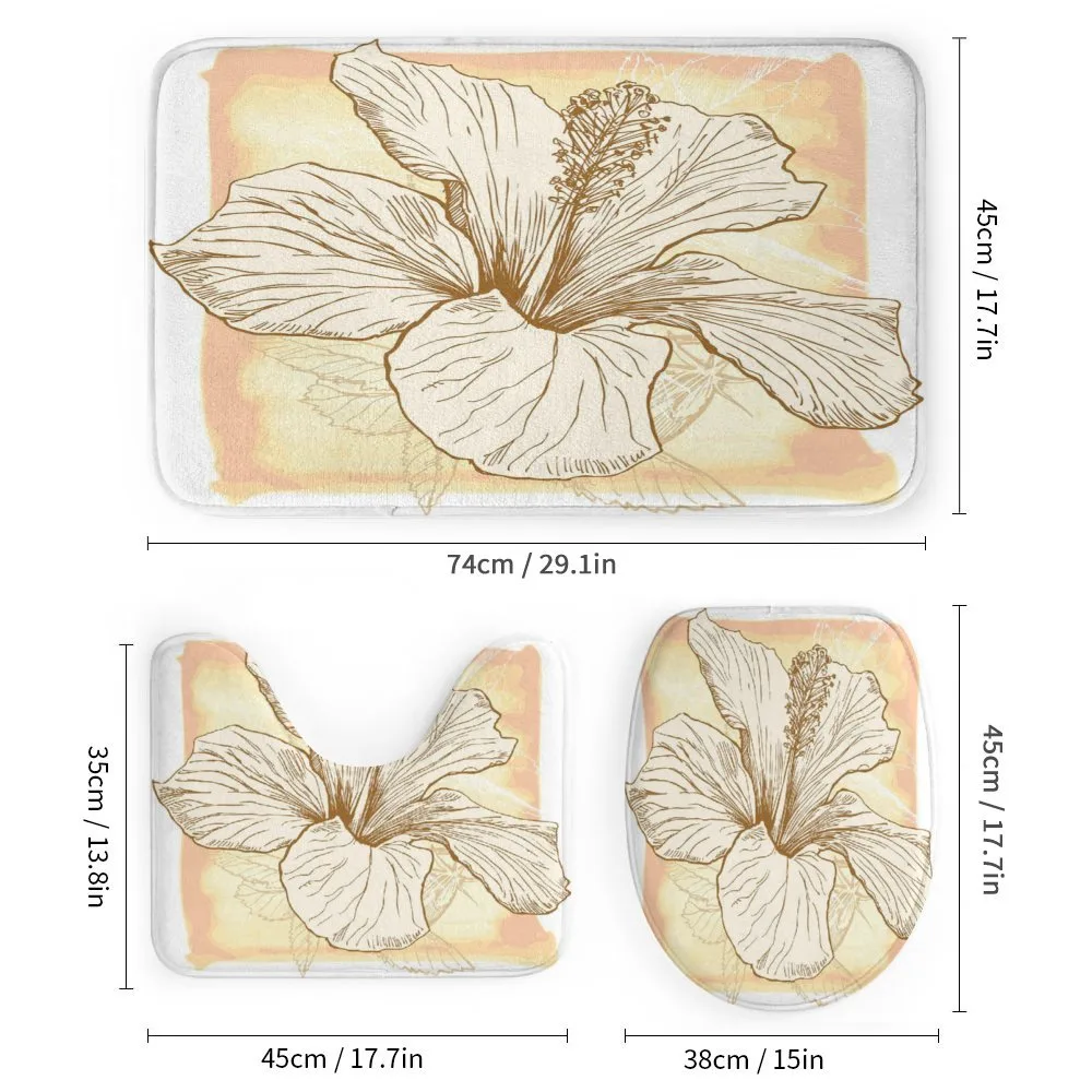 Large Hibiscus Flower Petals — Detail 1