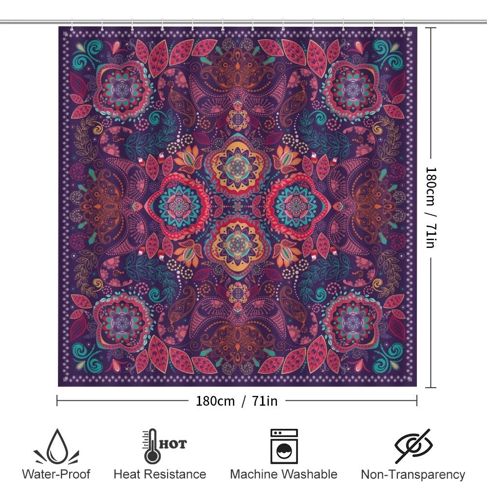 Modern Paisley Dot Leaf — Detail 2