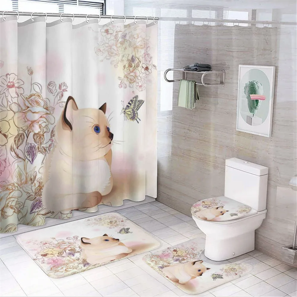 Pastel Kitty and Butterflies — Your design