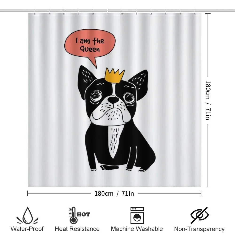 Queen Puppy with Crown — Detail 2