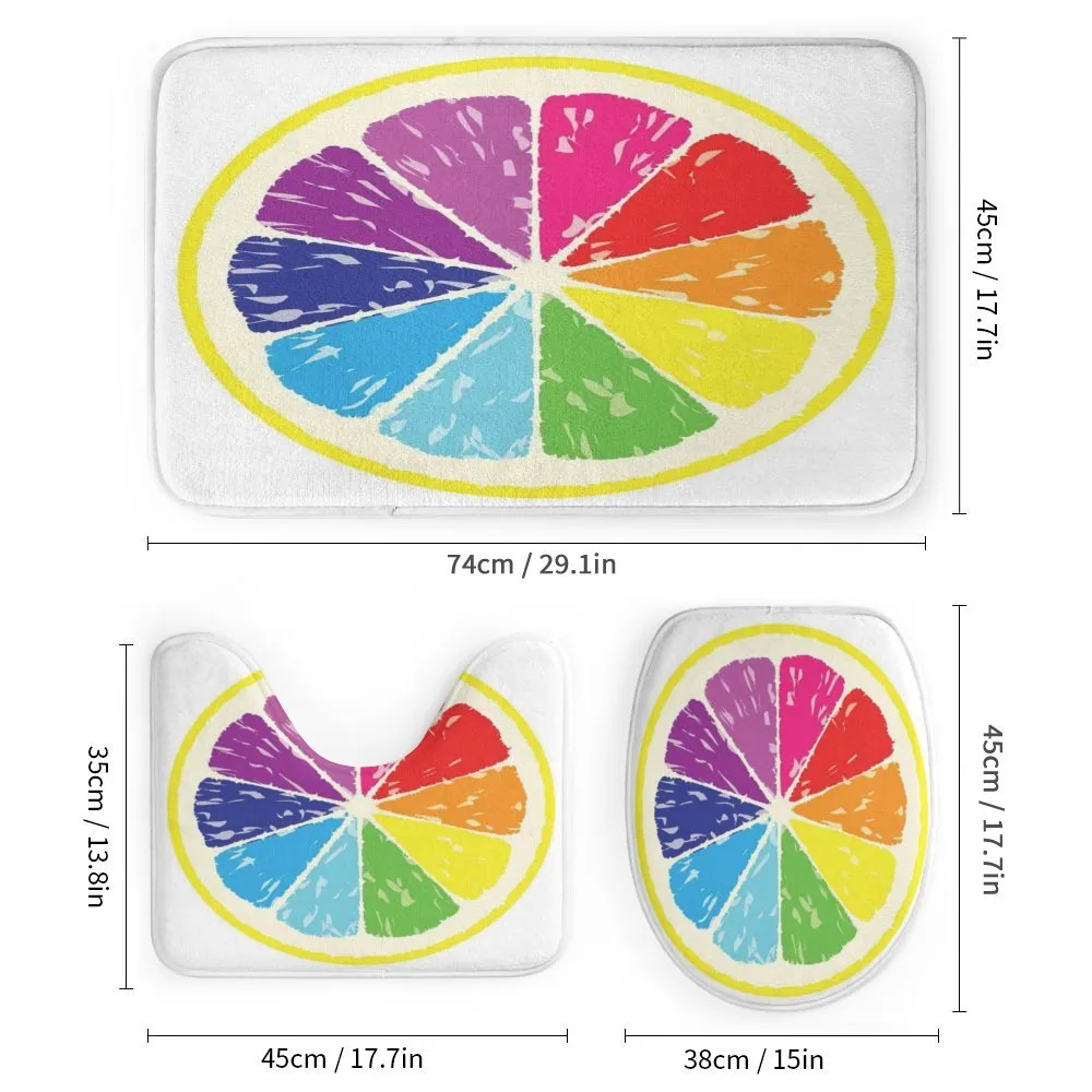 Rainbow Citrus Slice — Detail 1