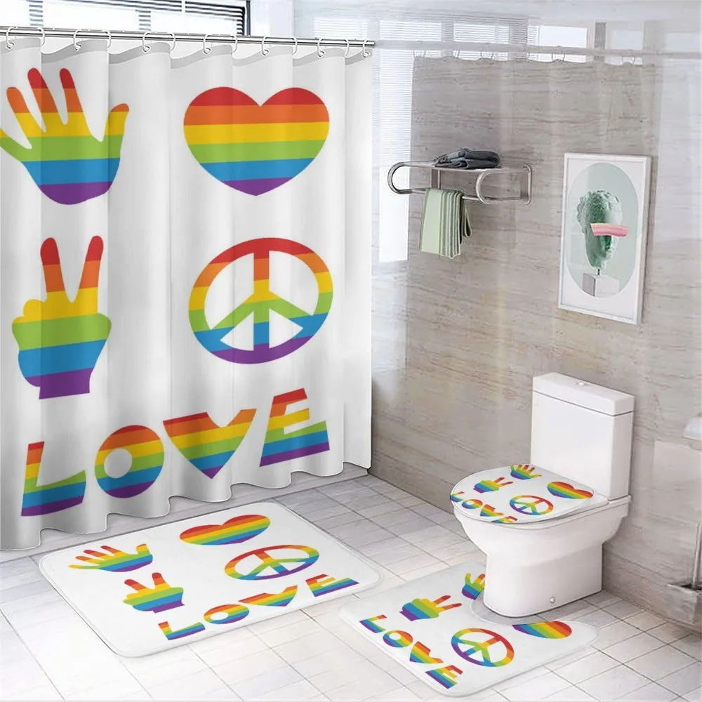 Rainbow Colors Peace and Love — Your design