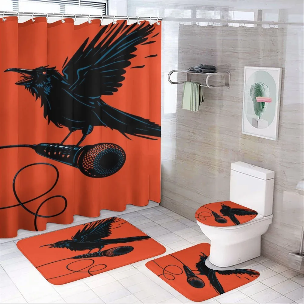 Raven with Microphone — Your design