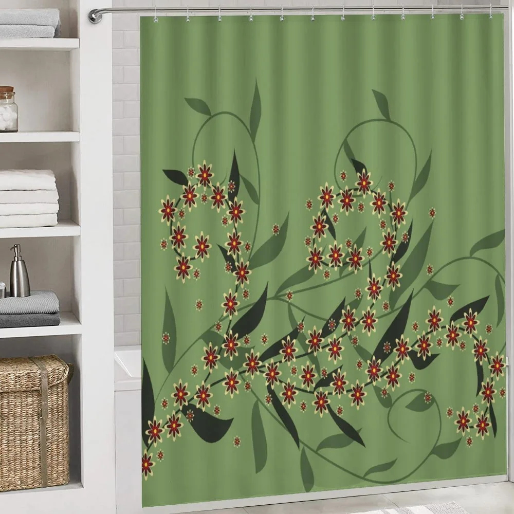 Retro Blooming Flowers — Detail 4