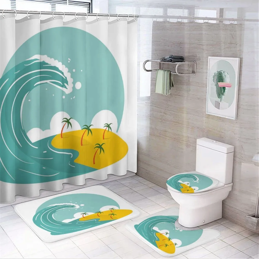 Big Wave and Palms — Your design