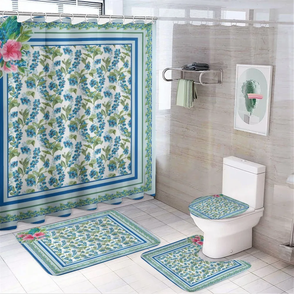 Blueberries and Exotic Bird Square — Your design