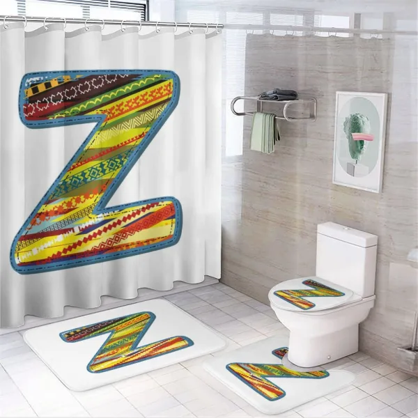 Celebration Boys Girls on a shower curtain